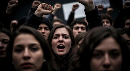 Voices Raised - A Moment of Defiance