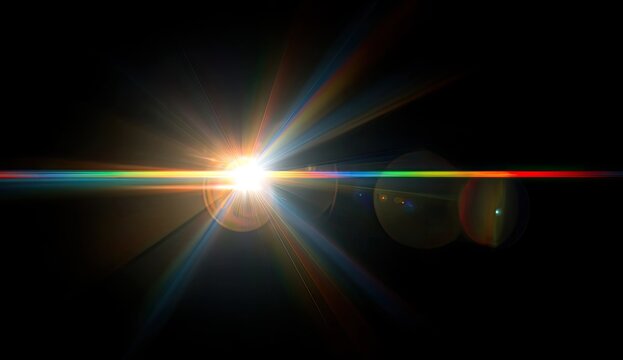 Abstract lens flare effect (1)