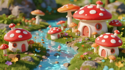 fly agaric mushrooms 65363