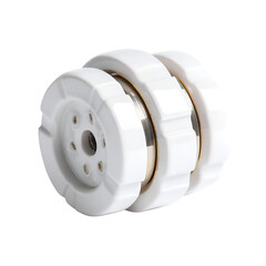 Industrial equipment maintenance action workshop setting product image clean environment close-up view mechanical concept