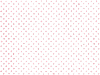 手描き背景　ドット　水彩　ピンク