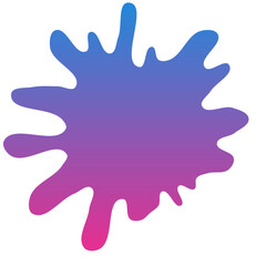 colorful paint splashes on white background. Pink and blue splash vector. Paint splash. Water splash . Ink splash. Splatter. Colour splash vector. colorful blot on white background.