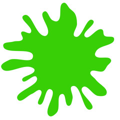 colorful paint splashes on white background, green splash vector, Paint splash, Water splash, Ink splash, Splatter, Colour splash vector, Colorful blot on white background, Watercolor splash, 