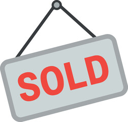 Sold sign indicating that the item is no longer available for purchase.