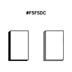 Two Stacked Books Illustrated.