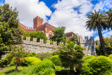 Fototapeta premium D'Albertis castle in Genoa, Italy