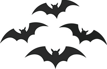 Fototapeta premium Spooky Halloween Illustration. Haunted Halloween Decorative Artwork. Halloween Pumpkin and Bat Design. Creepy Halloween Celebration Artwork. Classic Halloween Holiday Illustration. Haunted House