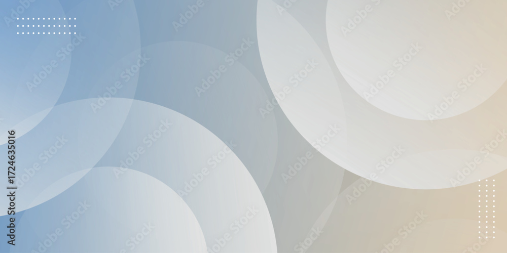 Poster minimalist abstract background with a geometric design of overlapping gradient circles. simple and c