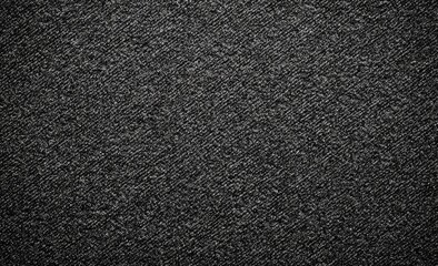 Close-up dark gray fabric texture