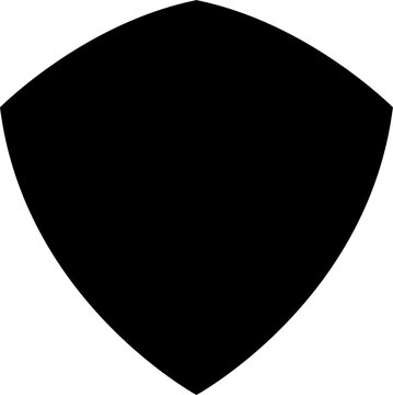 shield vector. symbol, protection, frame, badge, silhouette