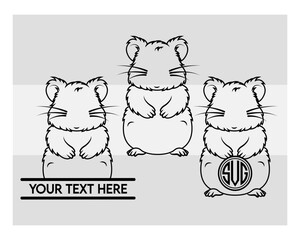 Quokka Silhouette, Quokka Svg, Animal, Australian Wildlife clipart, quokka outline, quokka cute Svg, Quokka Png, Quokka Svg Images,