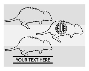 Quokka Silhouette, Quokka Svg, Animal, Australian Wildlife clipart, quokka outline, quokka cute Svg, Quokka Png, Quokka Svg Images,