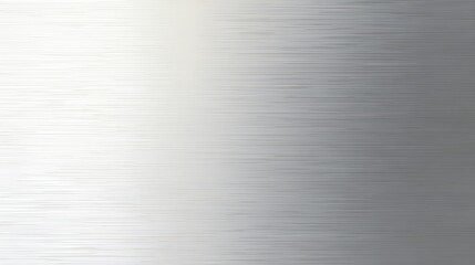 Elegant Silver Metallic Texture Background with Horizontal Lines and Subtle Gradient