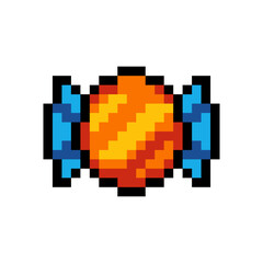 8Bit Pixel Art Candy Icon