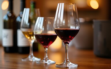 Wine tasting. High quality