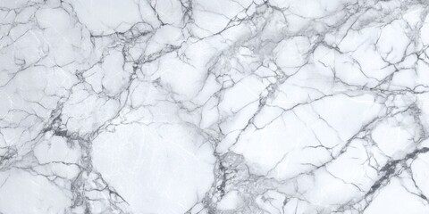Fototapeta premium Elegant White Marble Texture with Subtle Gray Veins for Background or Interior Design Use in Modern Spaces