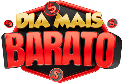 dia mais barato selo 3d