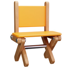 Folding Wooden Camping Chair