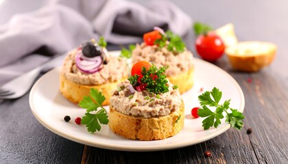 Appetizers on a plate