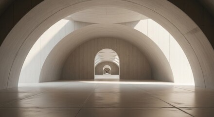 Fototapeta premium corridor of the church