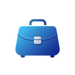 Unique medical icon of a doctor's bag with a transparent background (PNG)