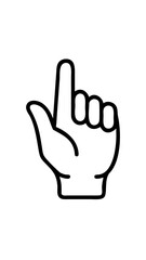 Obraz premium hand with thumb up