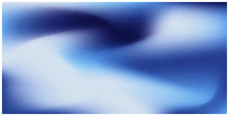 Blue gradient background. Blue wallpaper. Abstract blue gradient with grainy texture © BunnyMockup