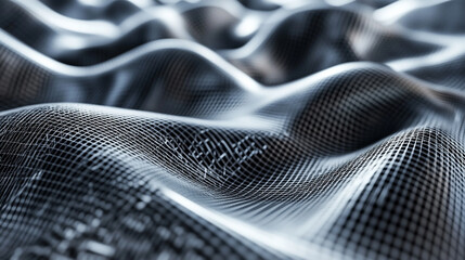Digital Fabric Waves