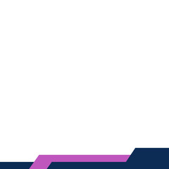 Obraz premium Modern Footer Element