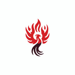 Phoenix burn logo
