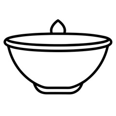 illustration of a bowl