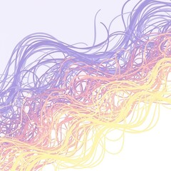Problem-solving with a complex, jumbled network becoming a simple, organized pattern an ideal graphic for a business coaching presentation Solution Order
