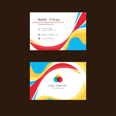 abstract-business-card-template-with-colorful-style