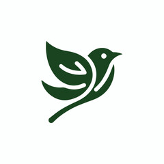 Bird Leaf Logo