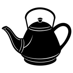 teapot isolated on white background