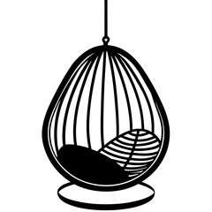 birdcage with a bird