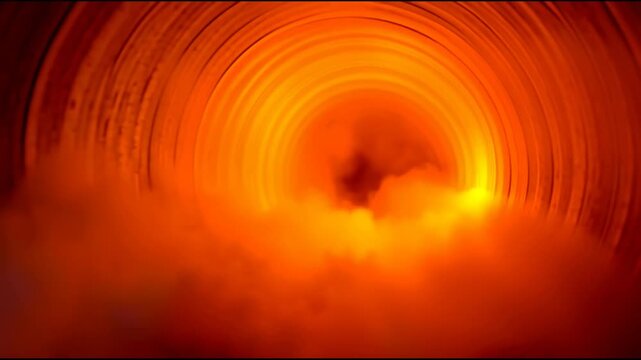 Inside a scalding steam pipe system a camera's journey through heat and pressure