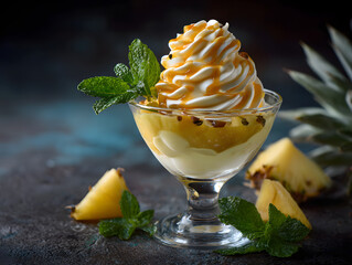 dessert swirl pineapple mango 