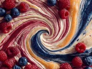 dessert swirl winter fruit mix 