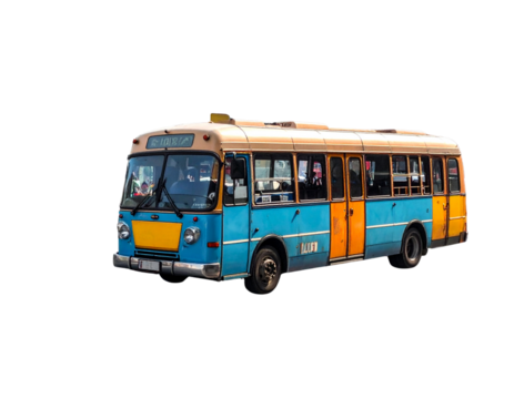 Modern Passenger Tempo on City Street