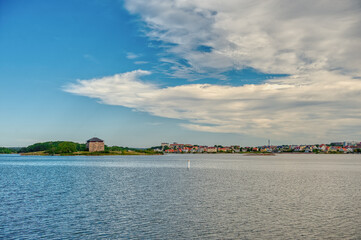 Fototapeta premium Karlskrona is a city located in the Blekinge Plan, Sweden, in the Blekinge archipelago.