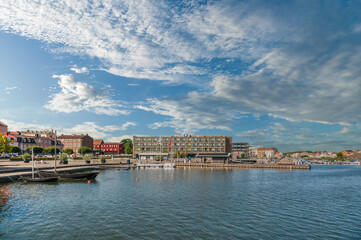 Fototapeta premium Karlskrona is a city located in the Blekinge Plan, Sweden, in the Blekinge archipelago.