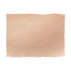 Fototapeta premium Aged torn paper texture with rough edges for creative design projects isolated on transparent background