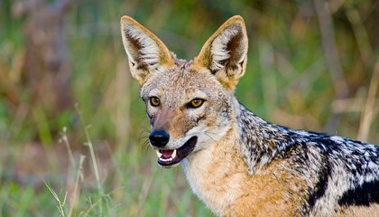 Fototapeta premium Close-up of a wild dog