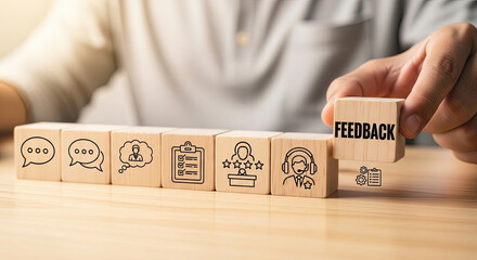 get feedback for improvement. Listen to team and customer feedback to improve work efficiency. Team communication skill, engagement, idea sharing, open mind, customer feedback and consulting