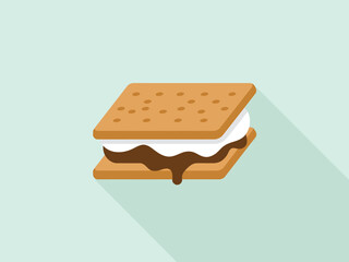 Minimalist abstract illustration with flowing lines and curves