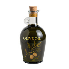 Premium Olive Oil in Elegant Glass Bottle