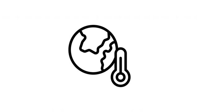 climate animated icon