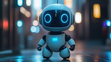 AI Robot Technology and Big Data Processing for Enhanced Data Security and Protection.