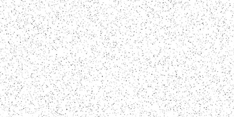 Terrazzo flooring interior grain vintage paint smooth design. Vector grunge dirty vintage wall overlay noise old wall black and white terrazzo granite floor structure distressed texture background.	